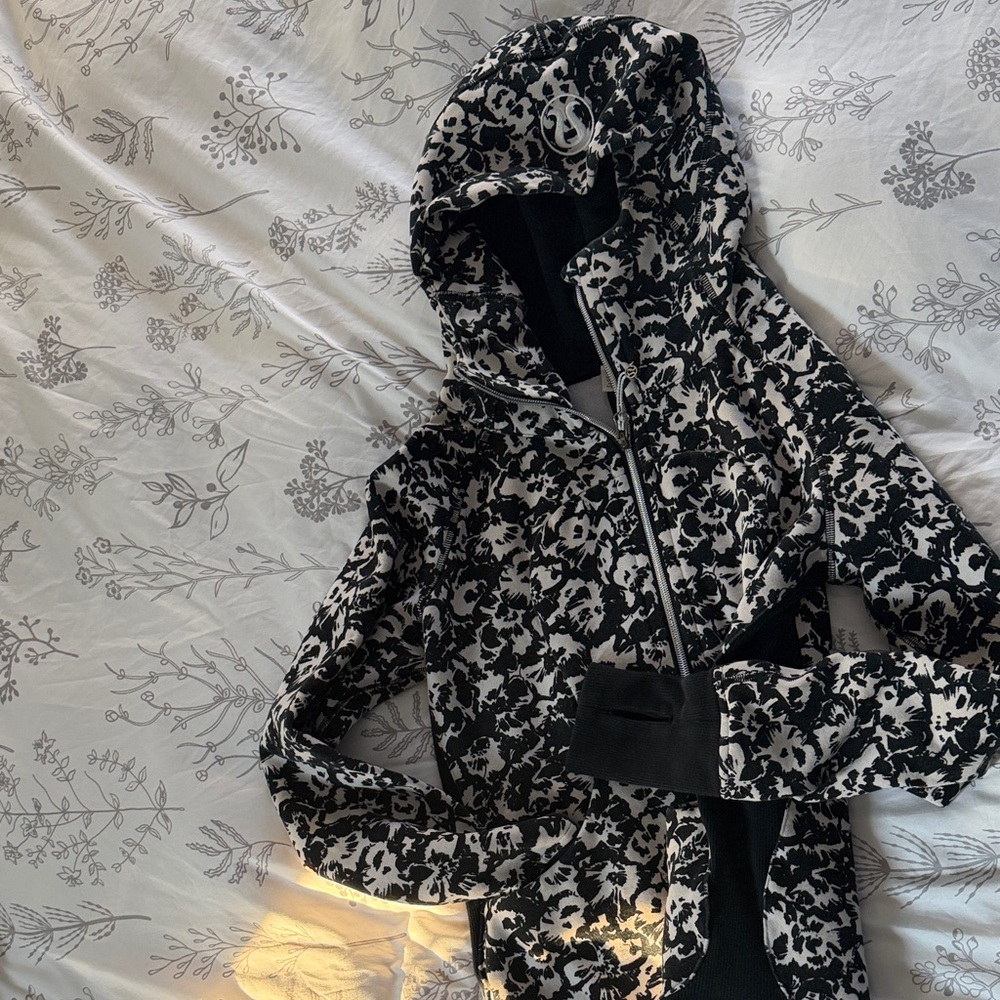 lululemon athletica Black and White Hoodie